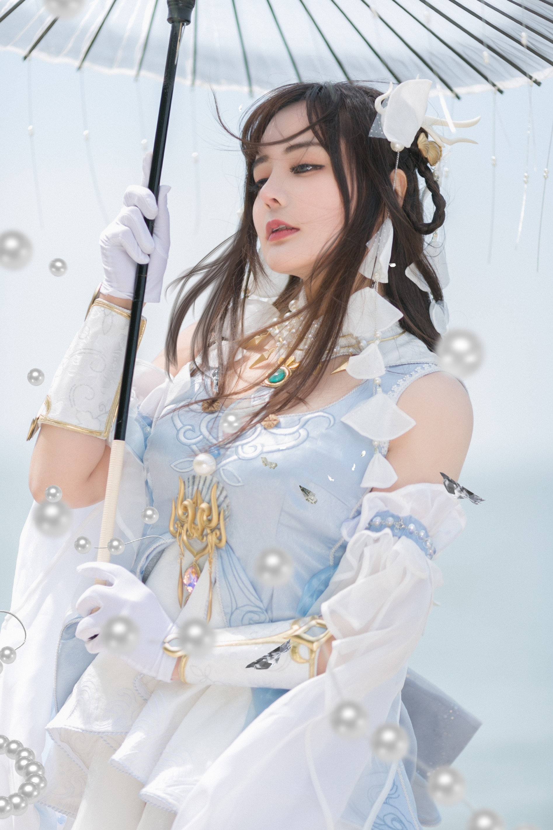 游圈cos鉴赏第1期:想要一个这样的龙女小姐姐