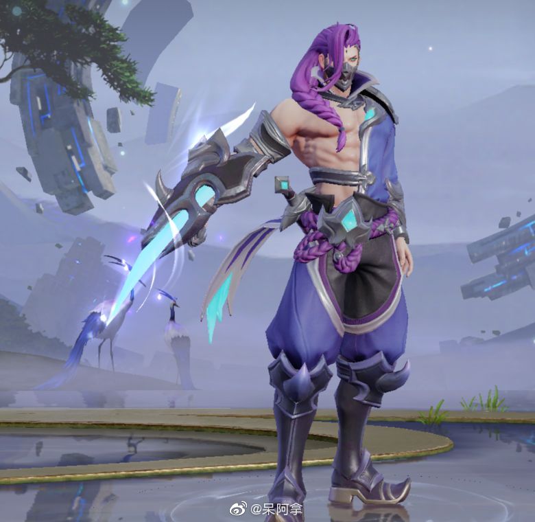 兰陵王原皮多性感呀……_高清图集_新浪网