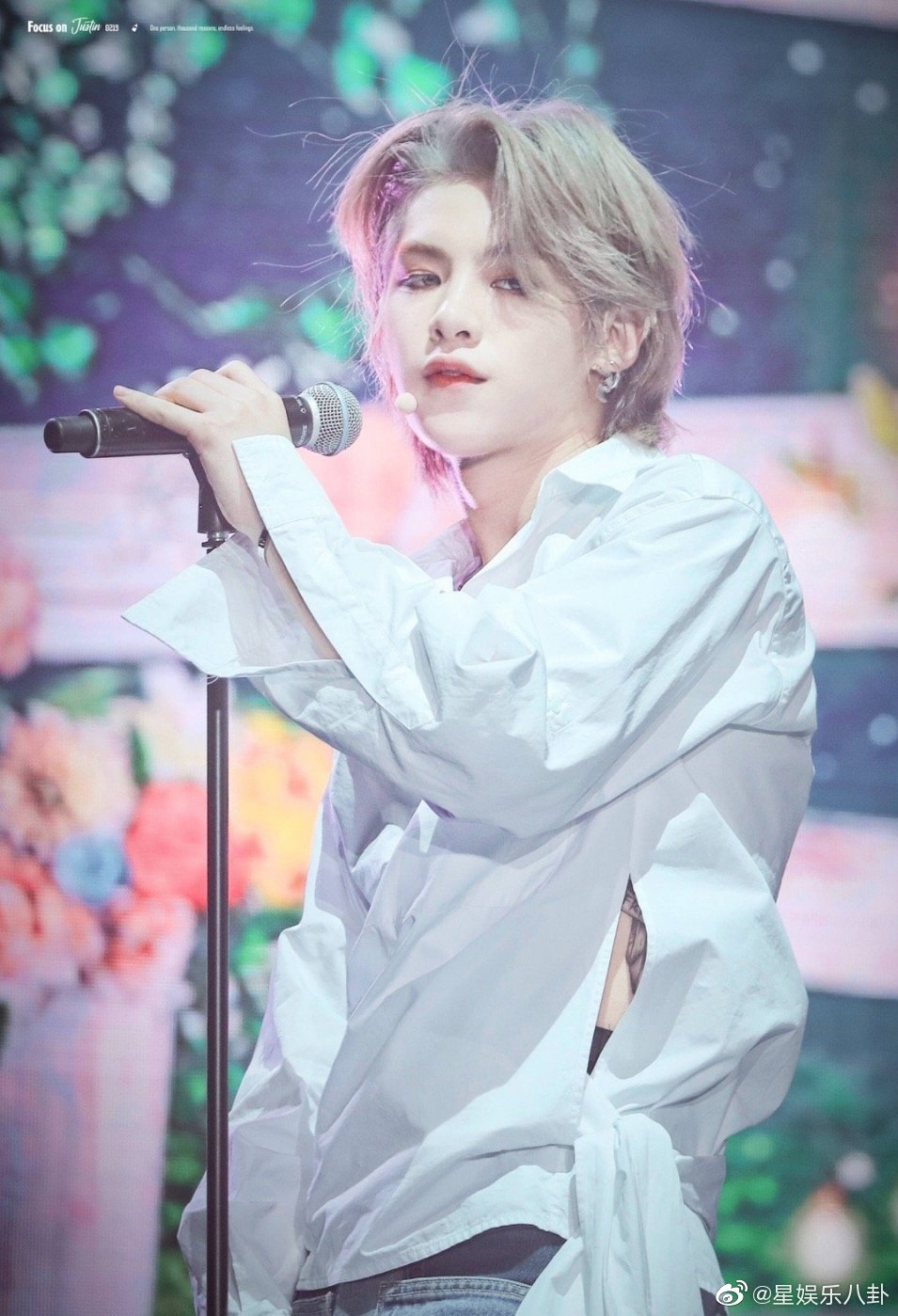 justin黄明昊发色小合集