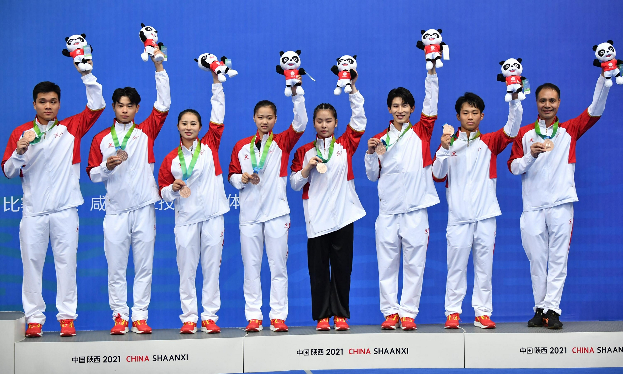 (全运会)武术套路——团体赛赛况