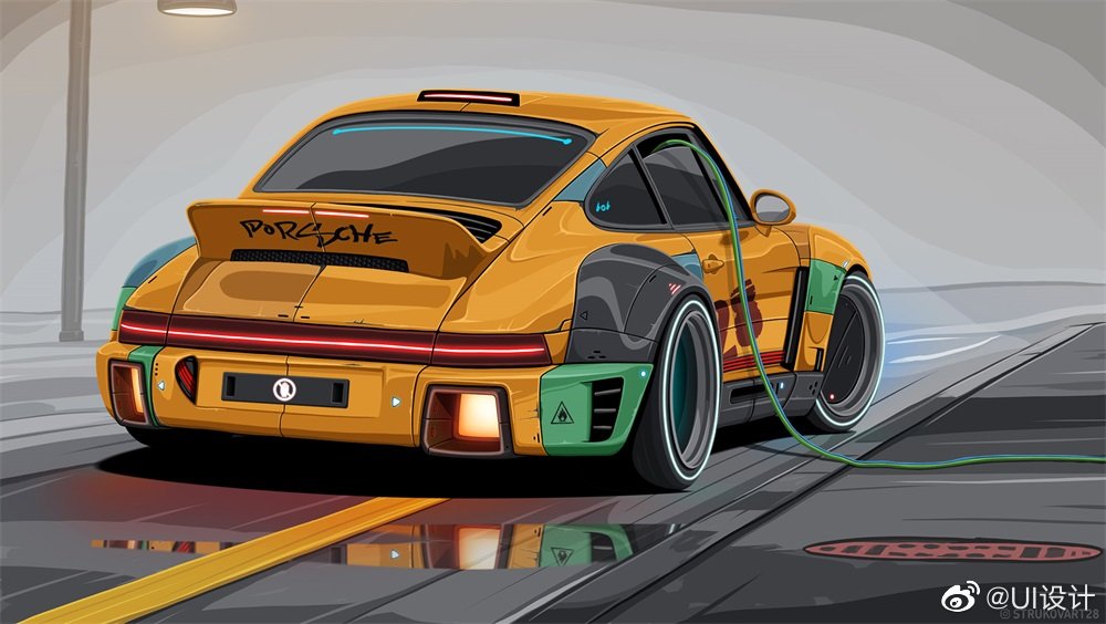 设计师 dmitry strukov 的汽车设计也太牛了超炫汽车展经过改装的汽车