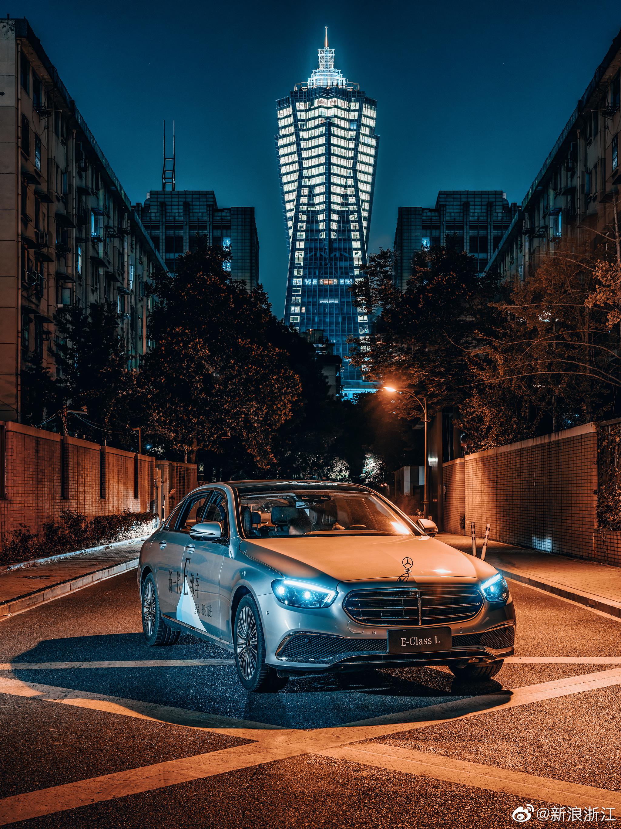 定制版奔驰e级明信片套装