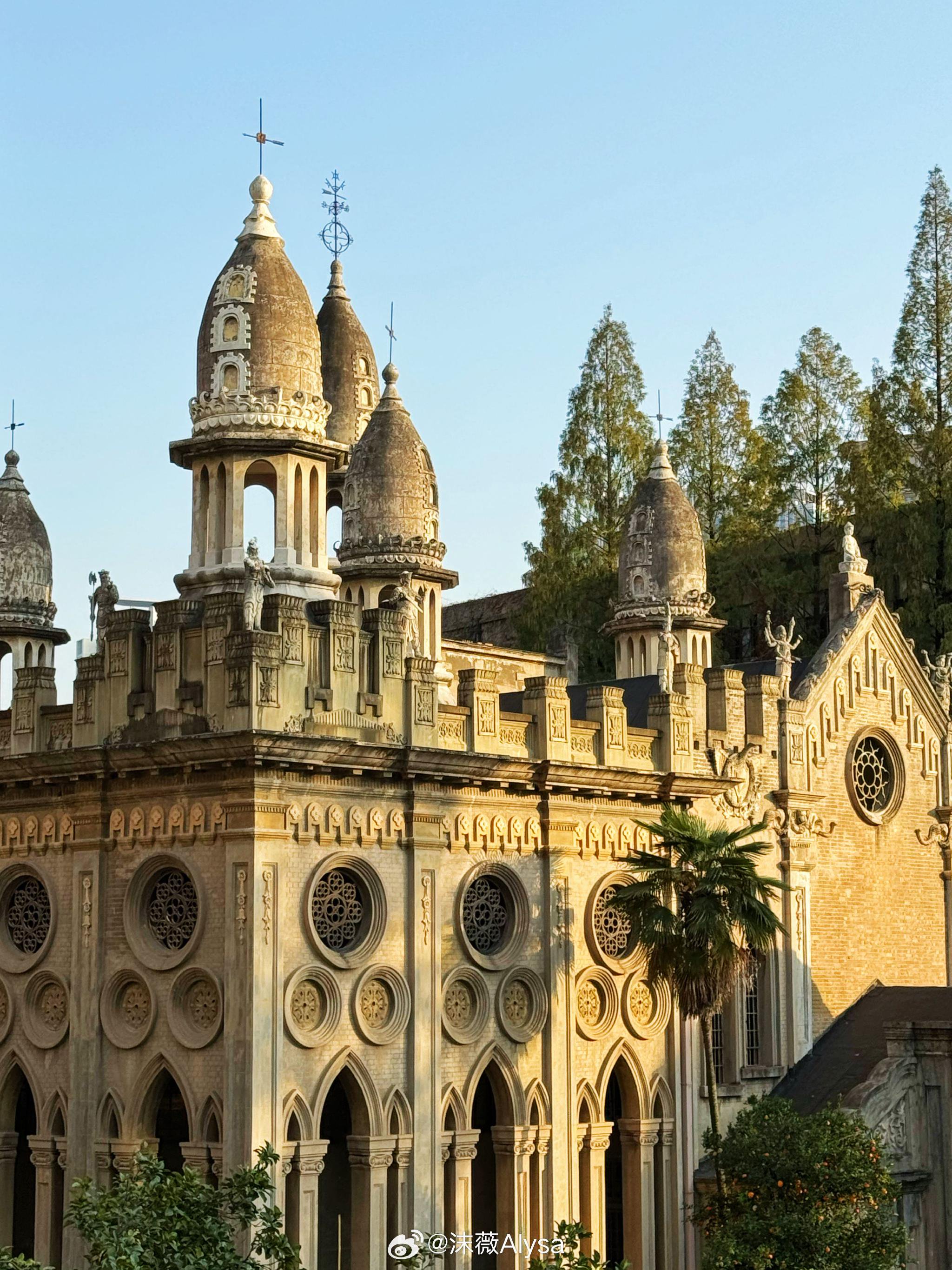 初见武汉太匆匆 远眺黄鹤楼 漫步古德寺 下次再见～哦,不对