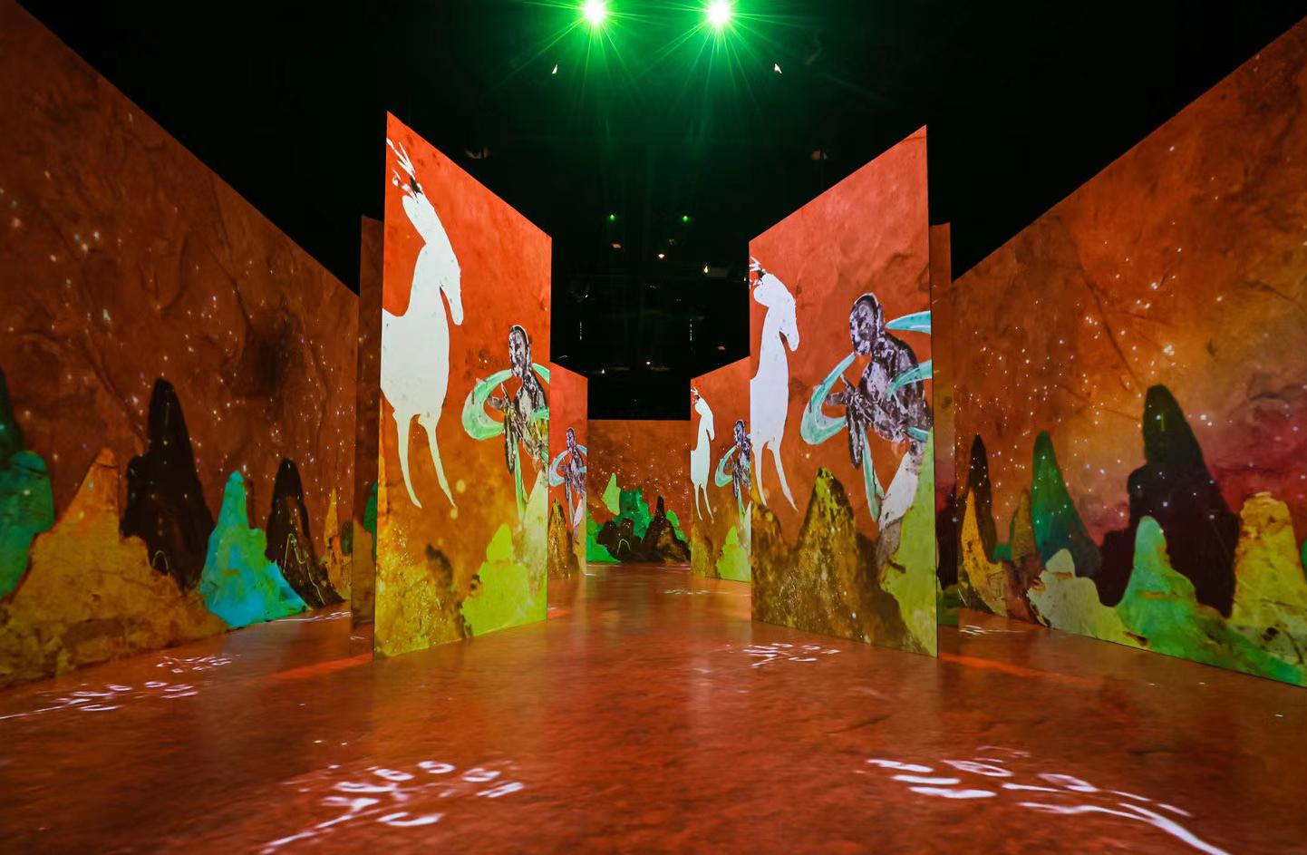 "遇见敦煌 光影艺术展"10月4日起在沪开展|观众|遇见|壁画_新浪新闻