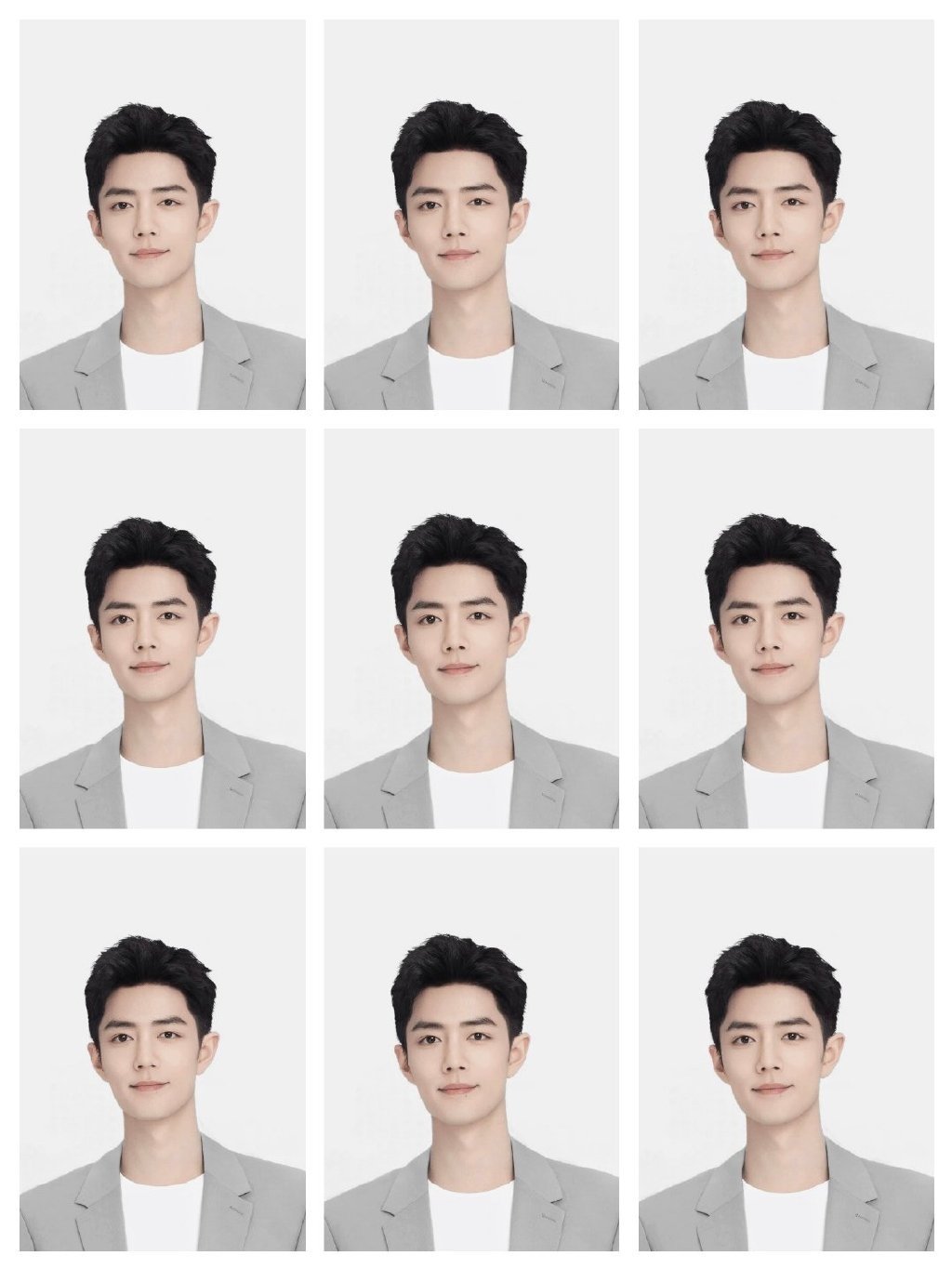 肖战证件照__财经头条