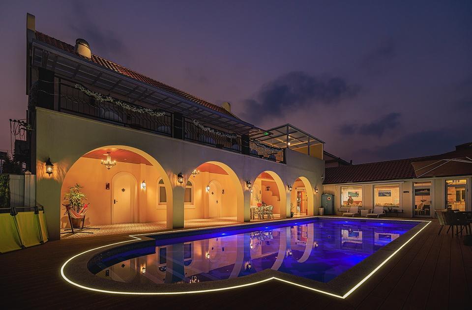 崇明民宿崇明首家地中海风民宿刷新了颜值新高度