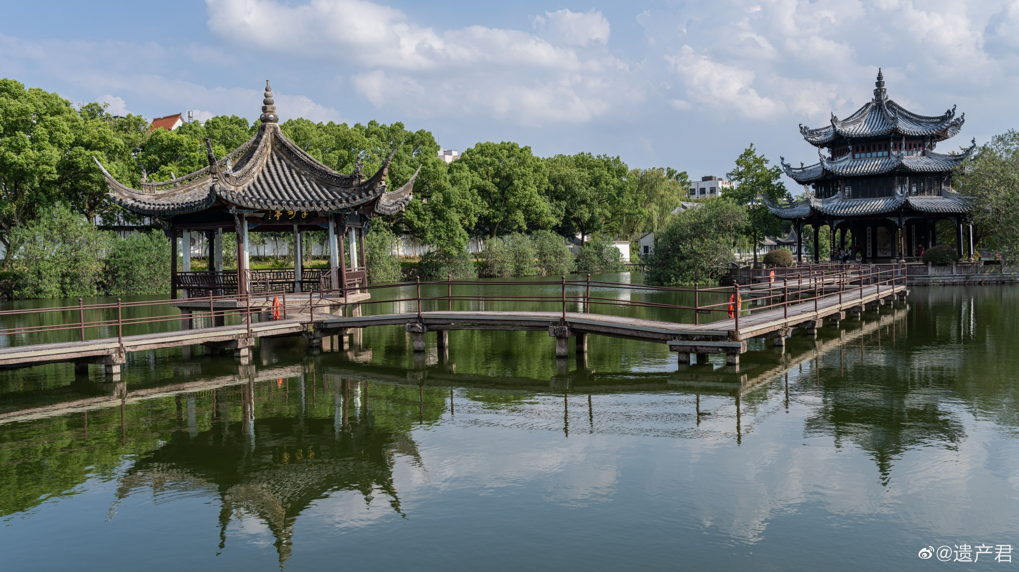 台州临海东湖,远山近水楼台榭__财经头条