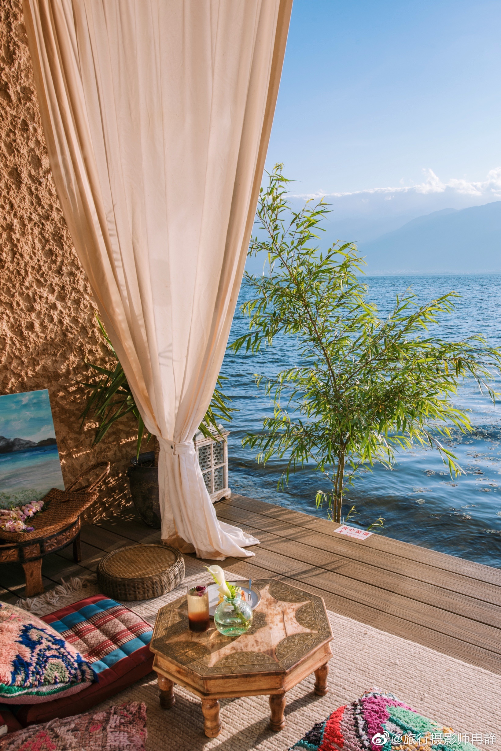 宁芙,大理双廊的网红民宿 零距离亲水露台感受洱海的美