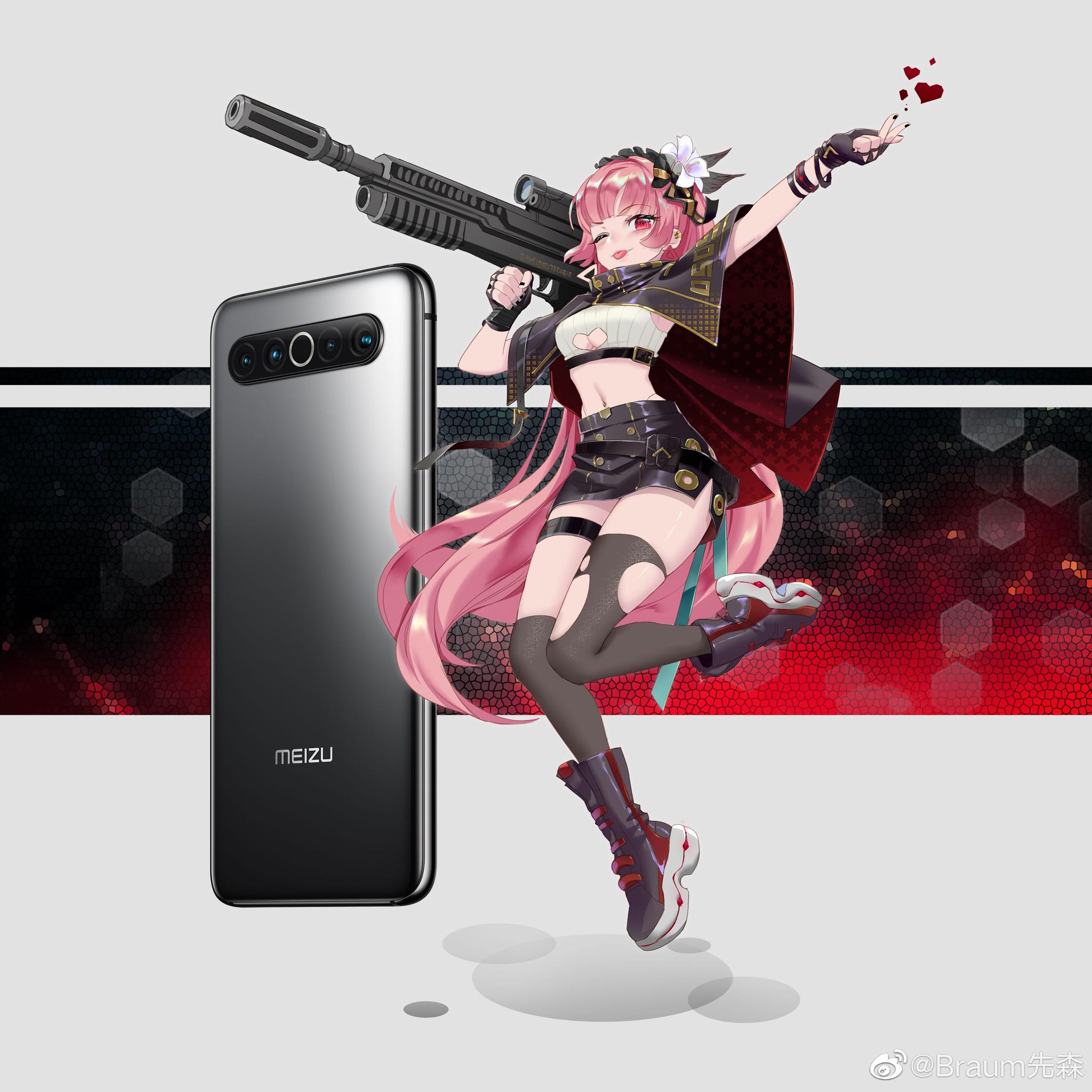 开始玩二次元的魅族.