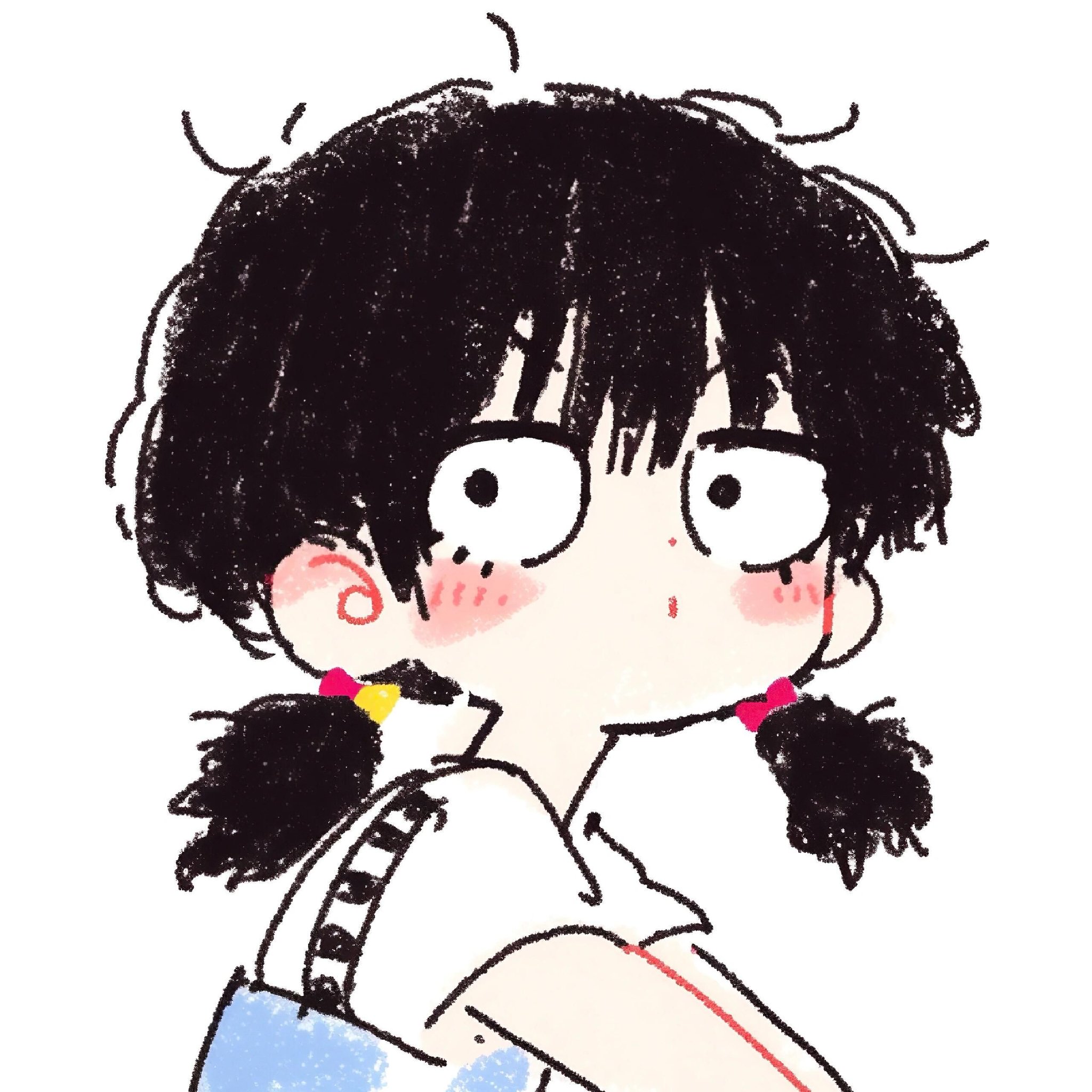 潦草小人插画头像