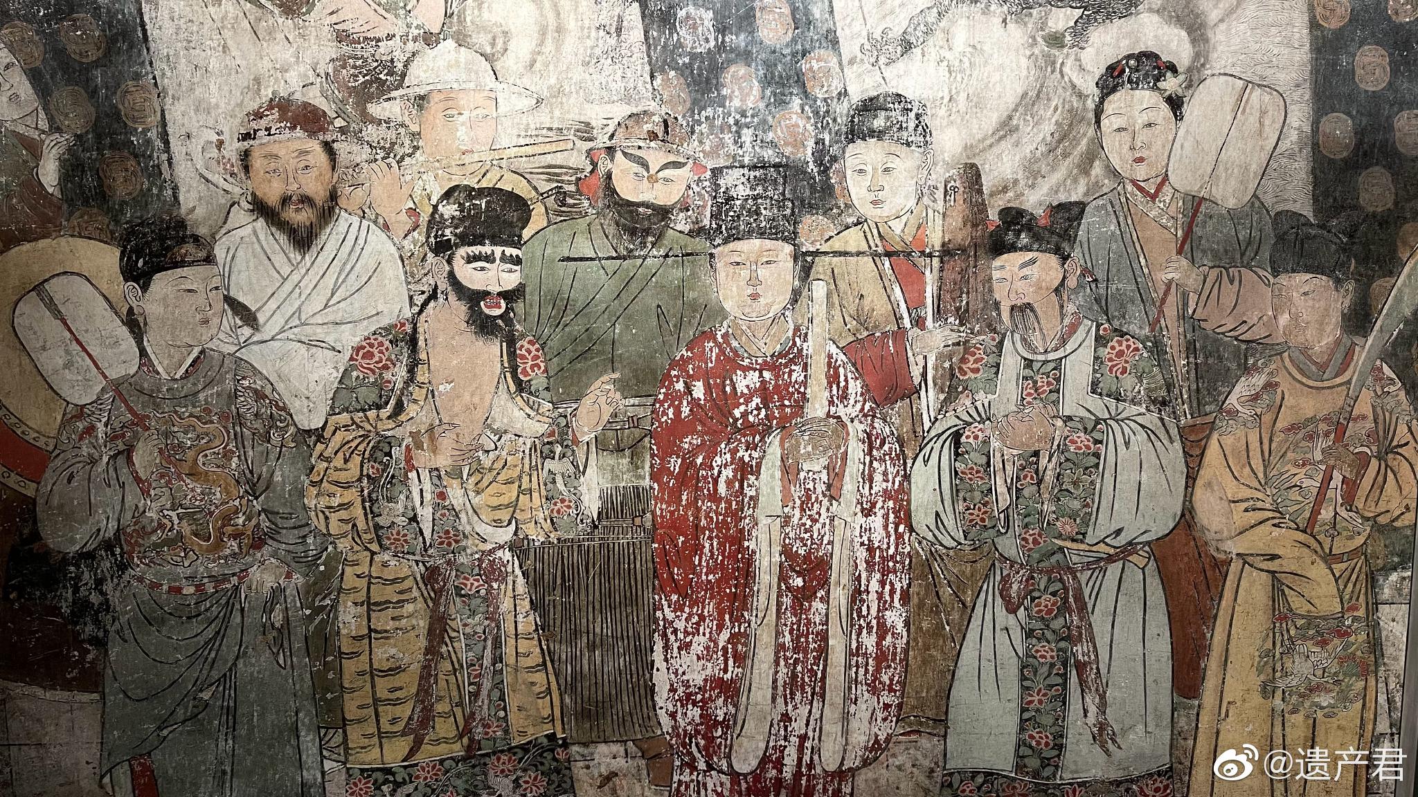 山西洪洞广胜寺明应王殿里的元代杂剧壁画……_高清图集_新浪网