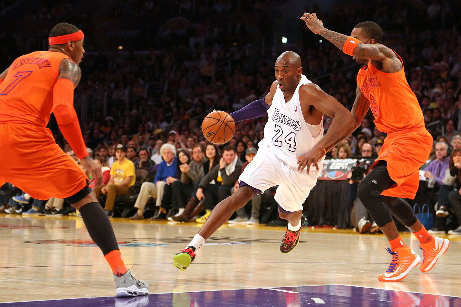 盘点圣诞大战中的科比!