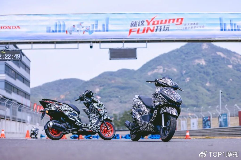 首次搭载abs功能esp发动机新大洲本田全新125运动踏板测试
