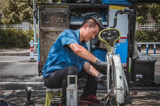 常州共享助力车进入夏季维修阶段