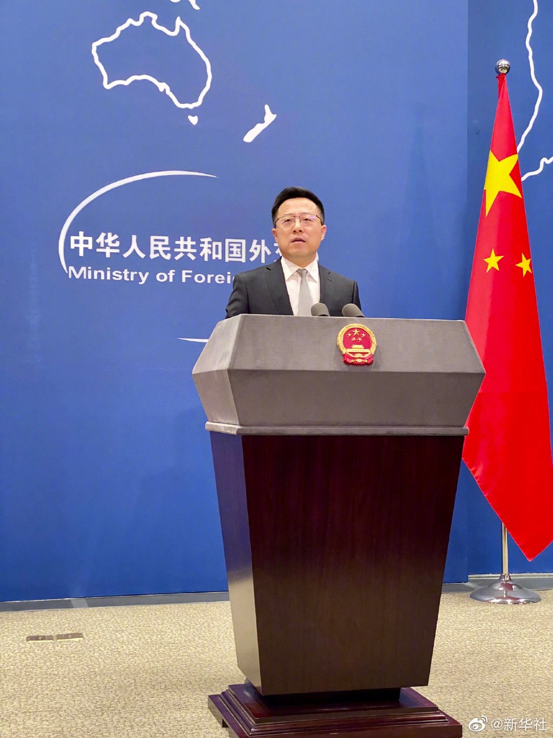外交部发言人赵立坚1月18日在例行记者会上表示,中国政府高度重视在