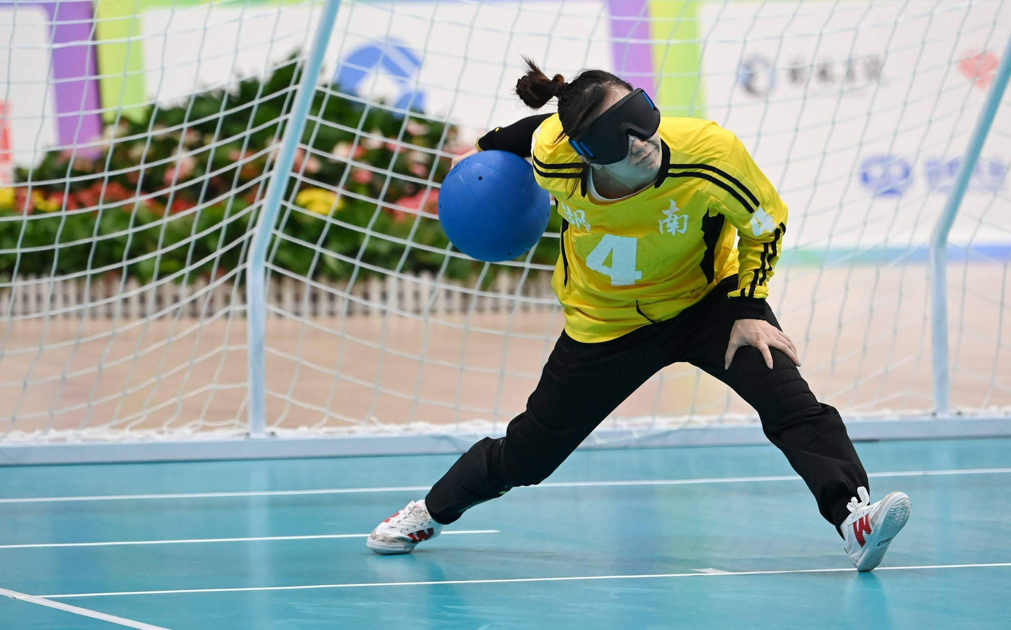 残运会——盲人门球女子组:湖南队胜安徽队|残运会|门球|女子组_新浪