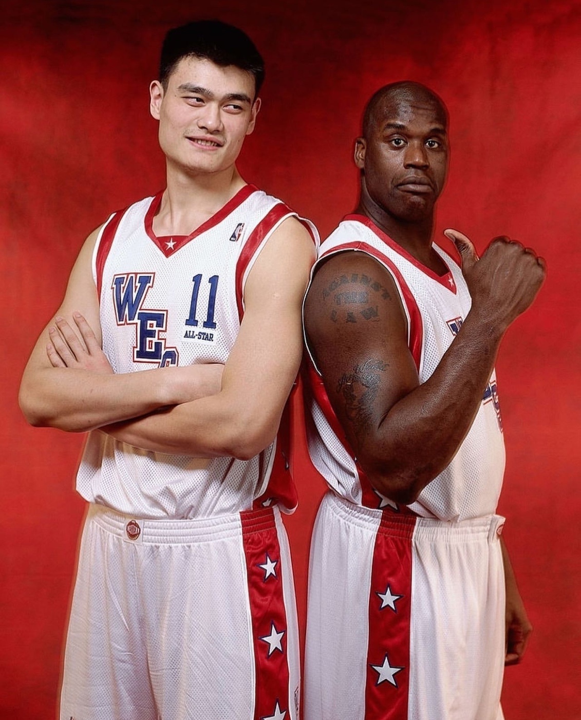 2003年nba全明星定妆照,满满的都是回忆