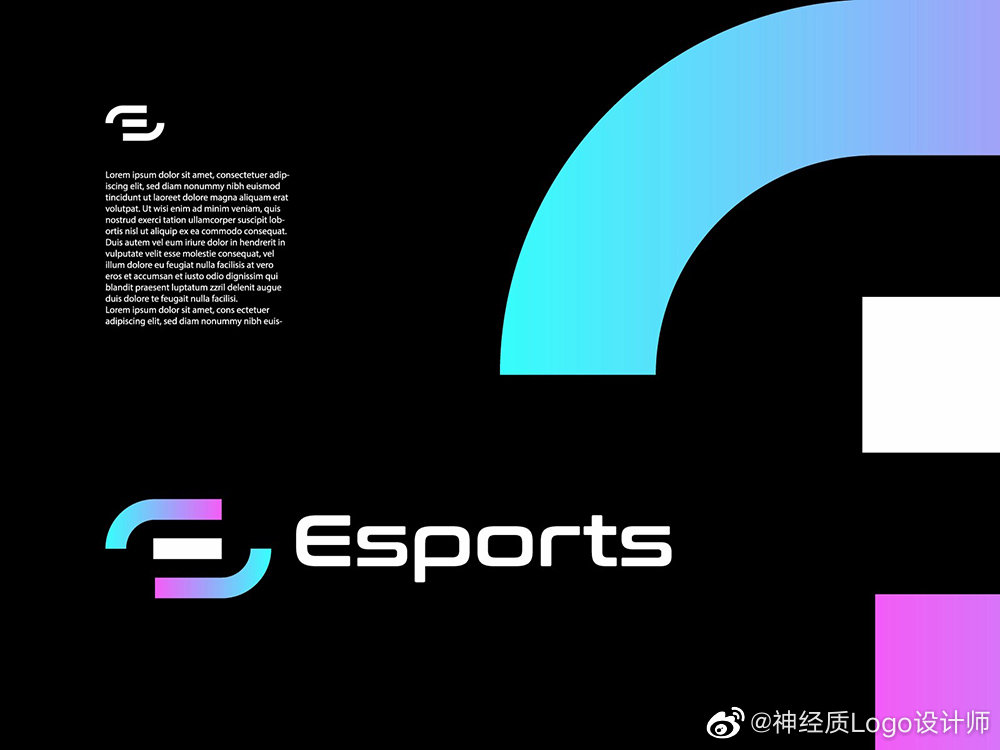 高端大气简洁现代logo设计