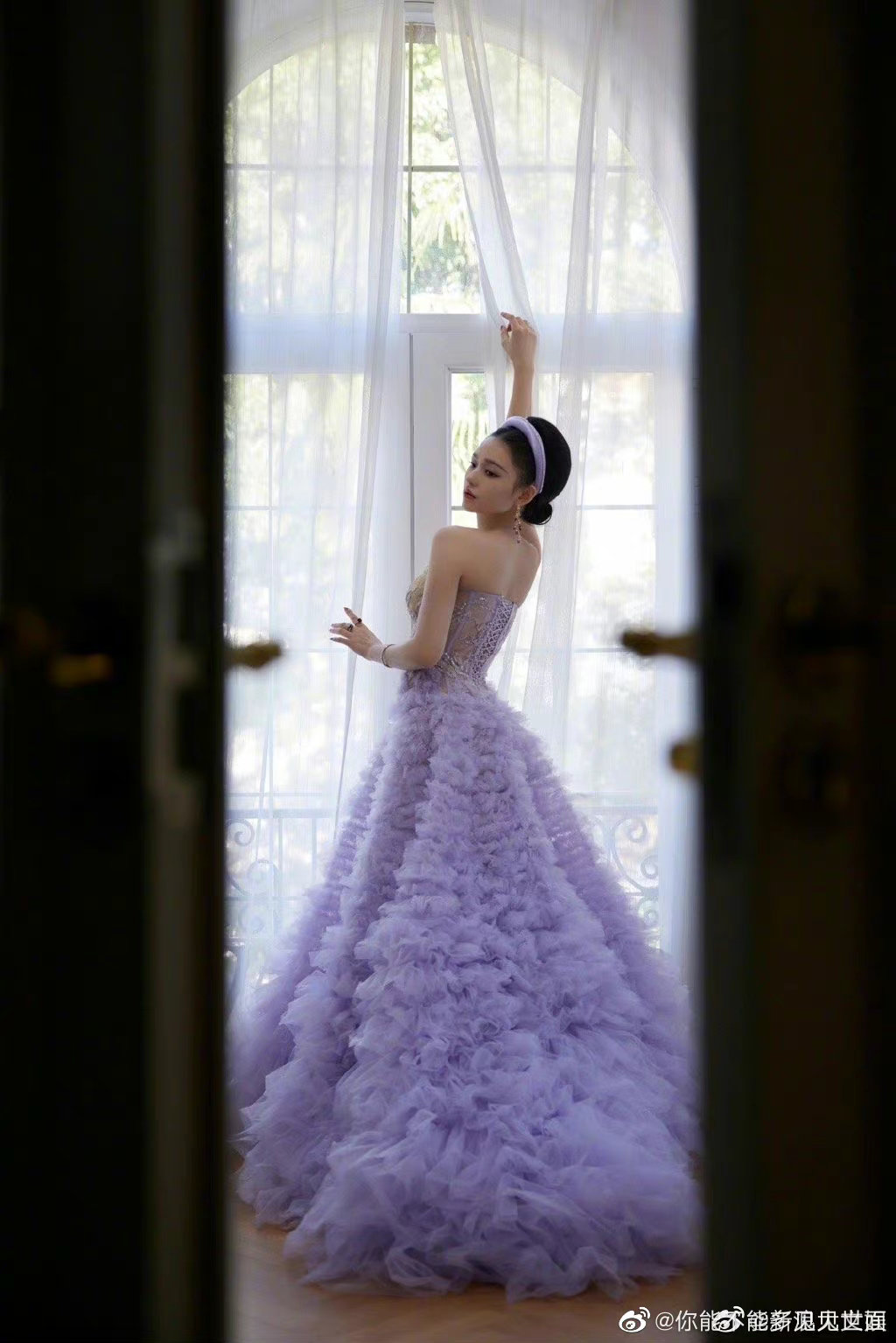 紫色魅影-礼服设计-CFW服装设计