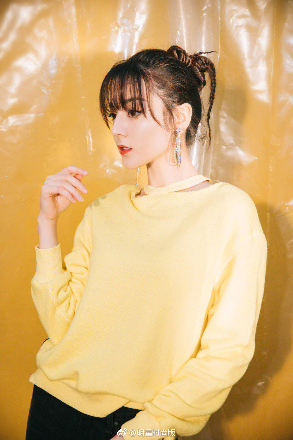 迪丽热巴 甜美写真 芒果味的小热巴 美丽可爱