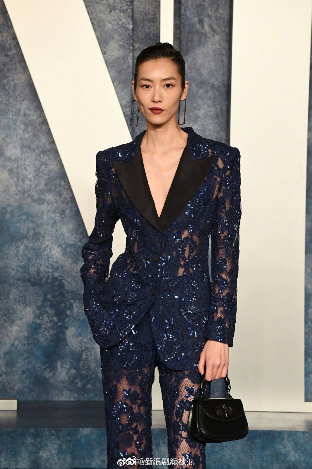 超模刘雯的vanityfair奥斯卡派对红毯图来袭