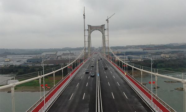 重庆江津白沙长江大桥建成通车|江津|白沙长|大桥_新浪新闻