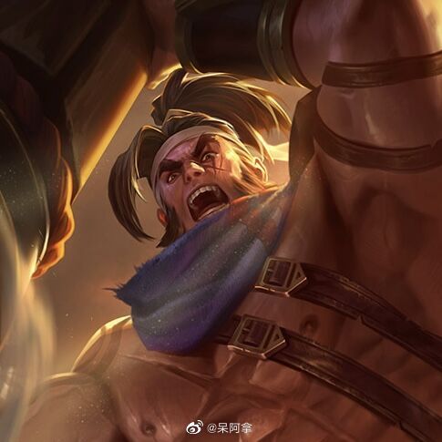 所以刀疤脸是峡谷硬汉的标志吗?