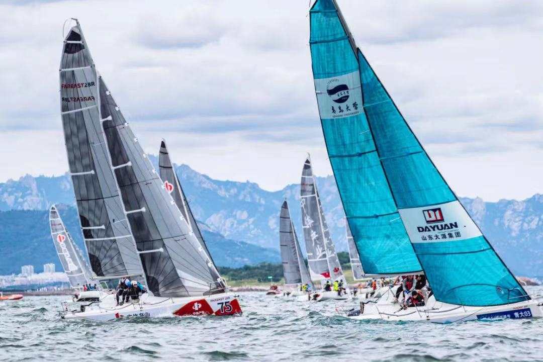 城市俱乐部帆船赛扬帆青岛28支赛队奋楫启航
