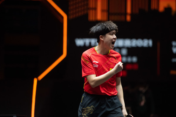 （体育）乒乓球——WTT澳门冠军赛：王楚钦晋级决赛休闲区蓝鸢梦想 - Www.slyday.coM