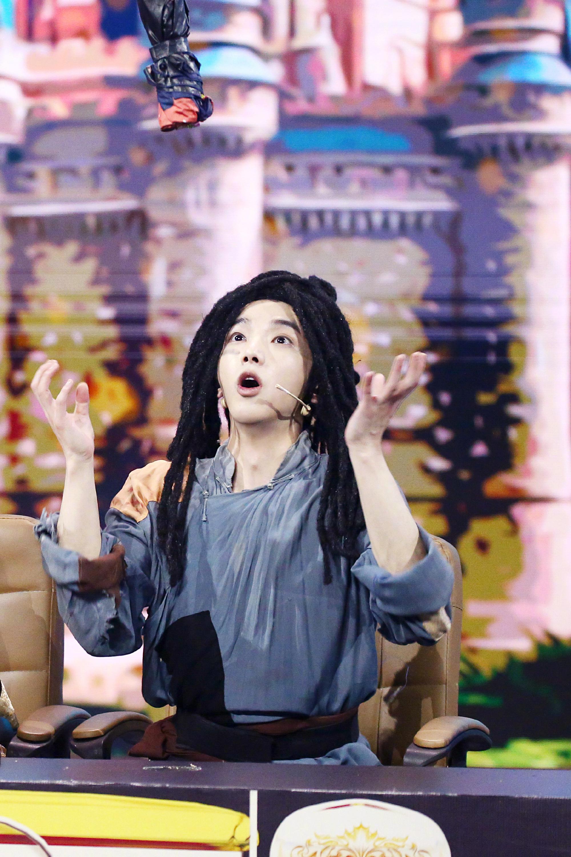 华晨宇《王牌对王牌》最新剧照,王牌五周年盛典,国王与乞丐