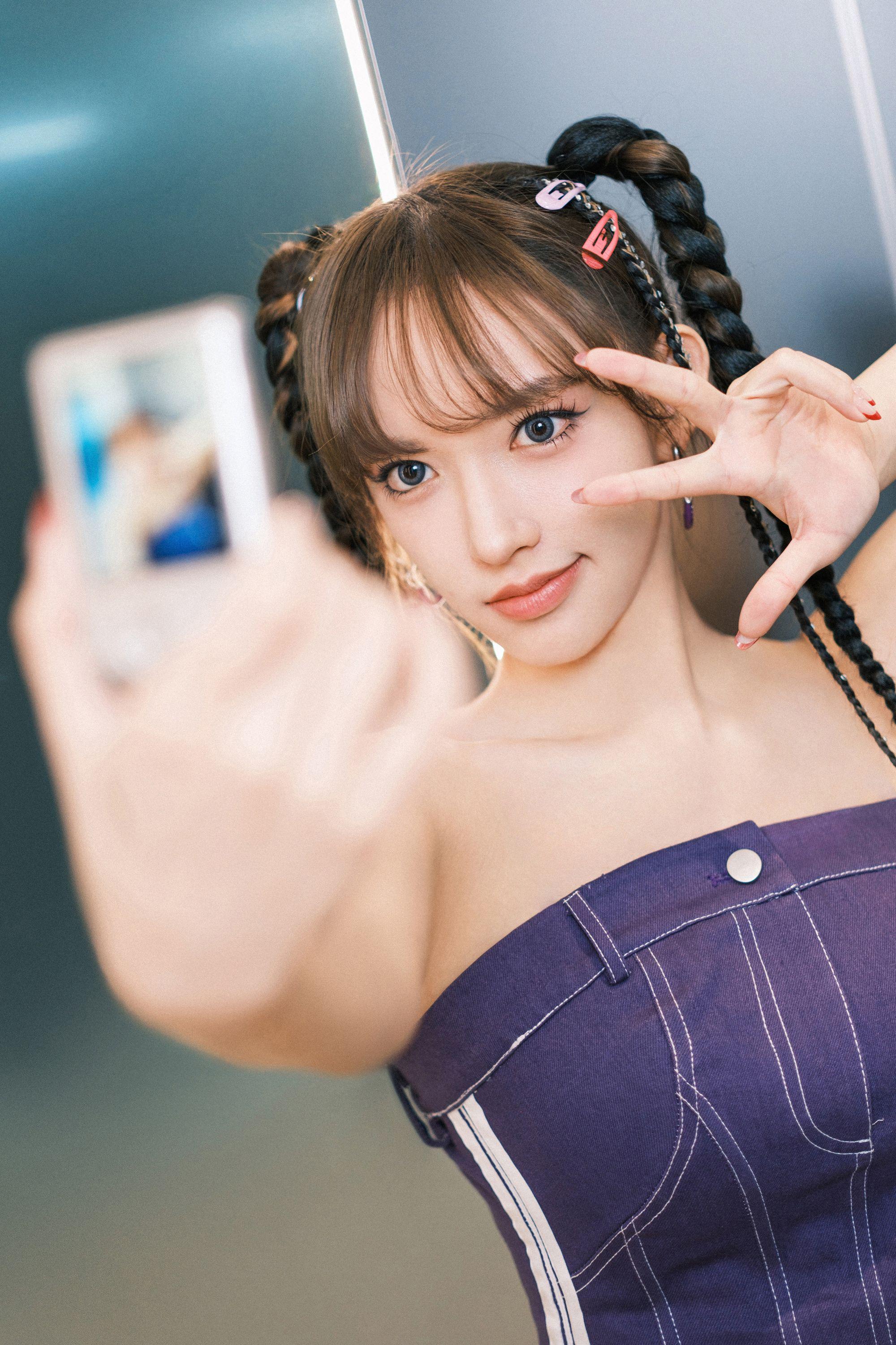 程潇 姐姐的双马尾造型好可爱|程潇_新浪新闻