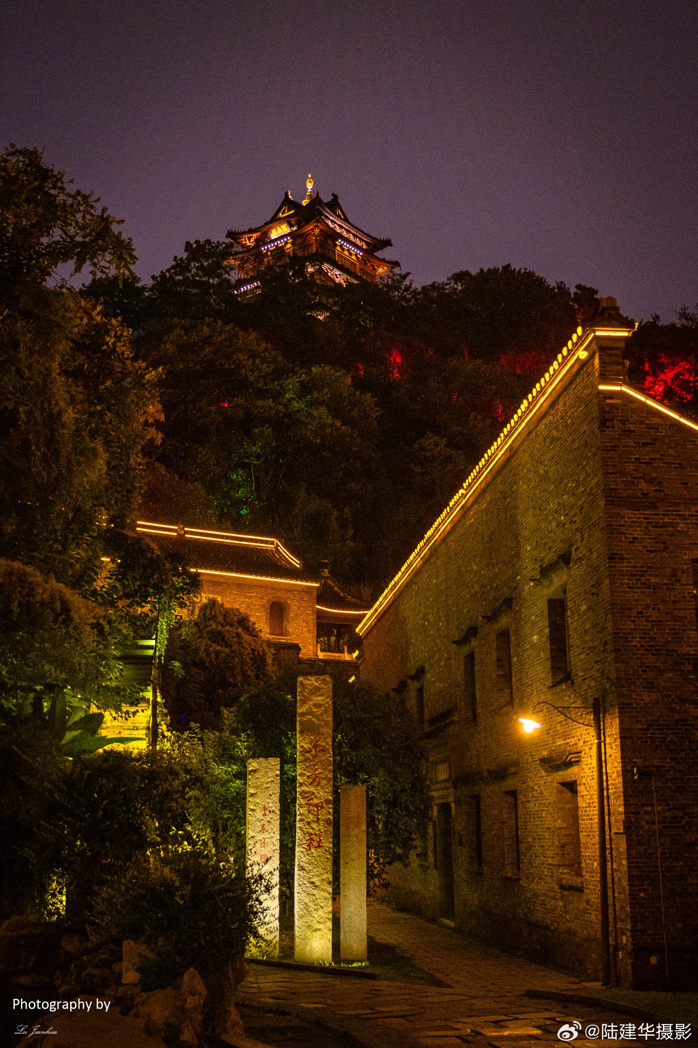 西津渡之夜,浪漫之旅