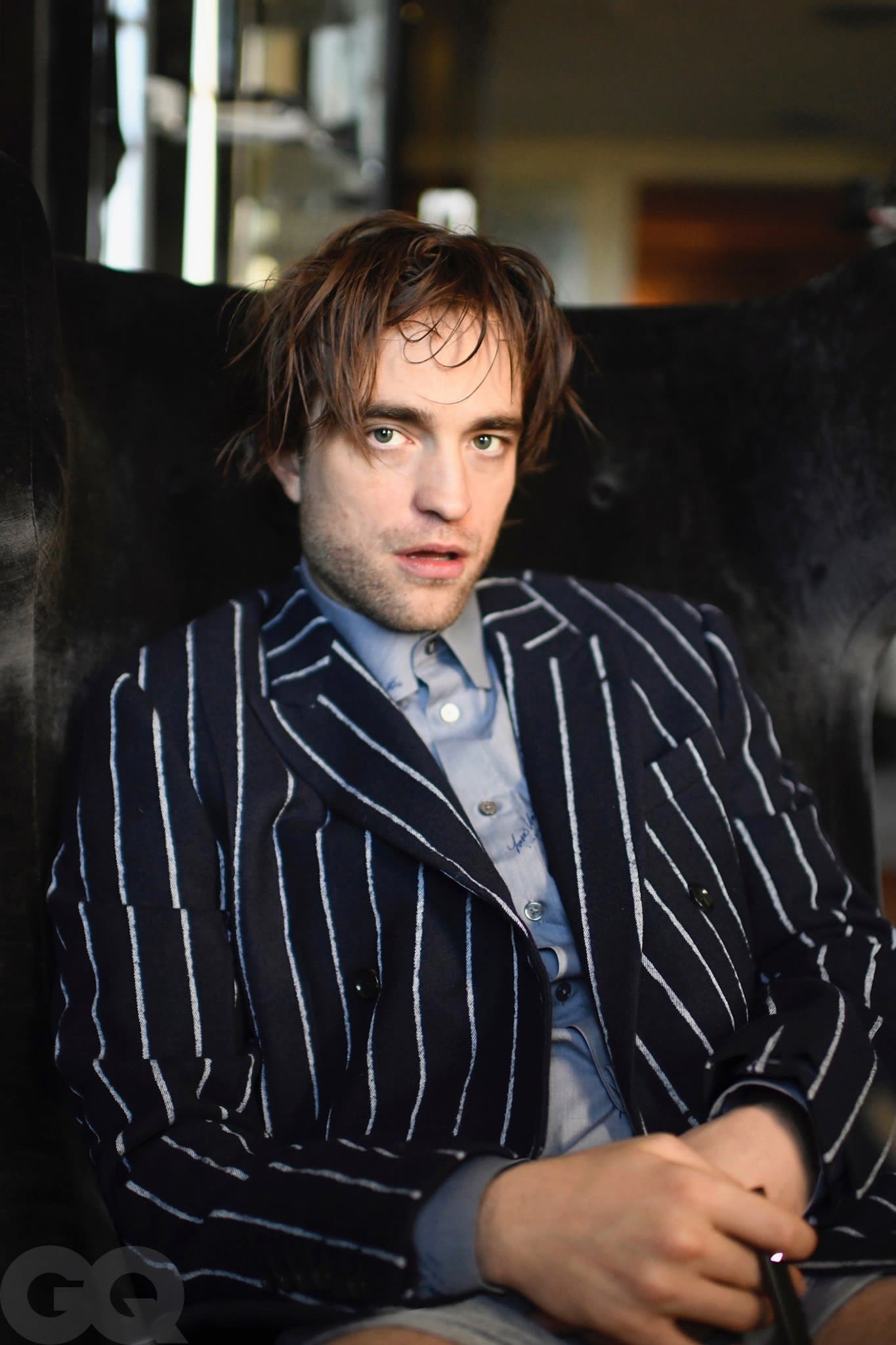 robert pattinson (self-portrait) for gq magazine.