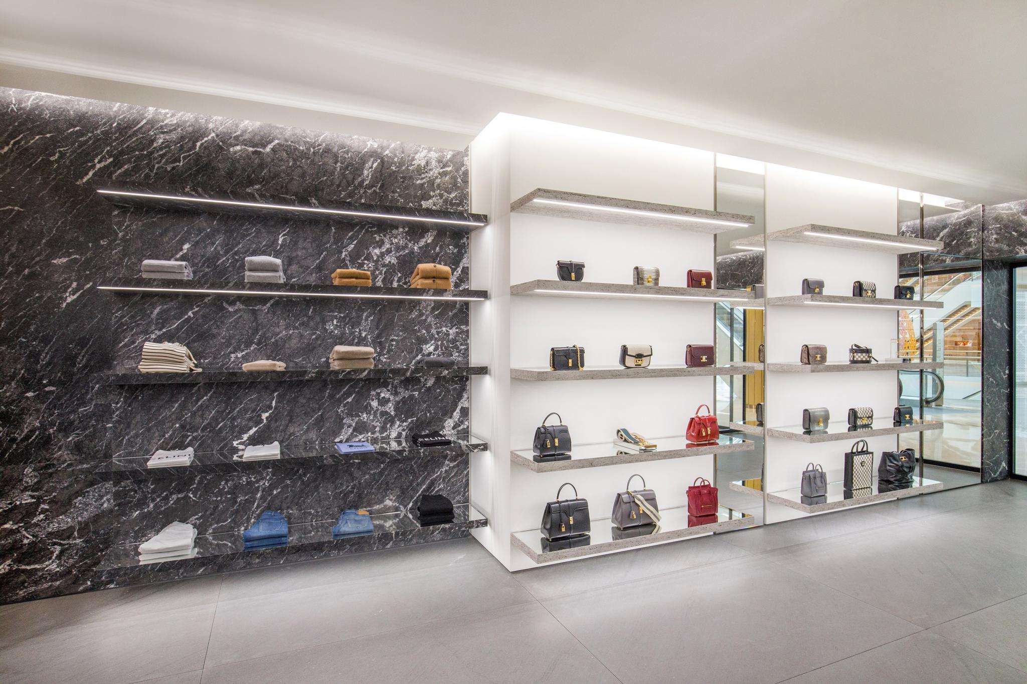 2021年1月celine上海恒隆广场旗舰店揭幕