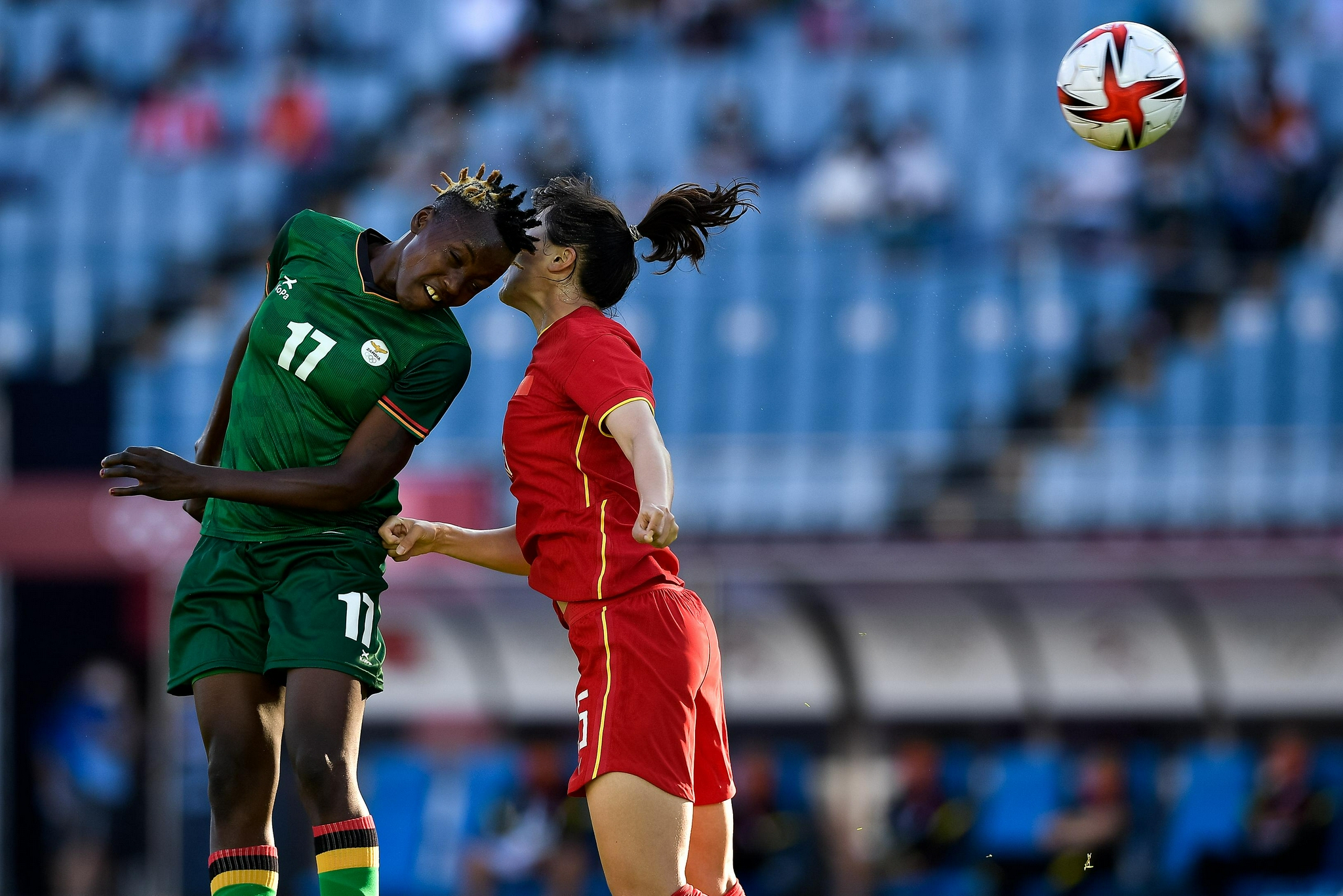 东京奥运会女足f组次轮中国44赞比亚