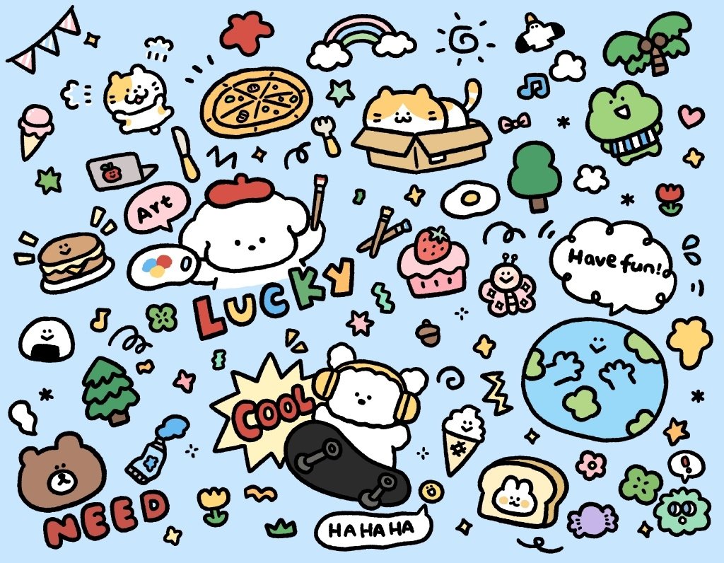 可爱ipad电脑壁纸