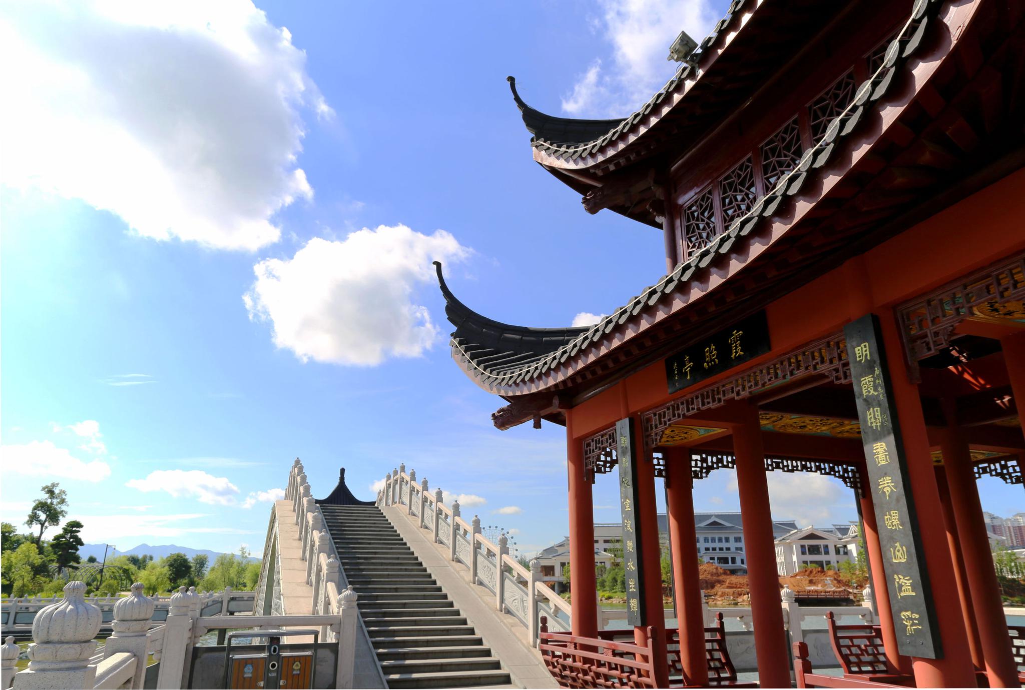 美丽的江西吉安庐陵文化生态园