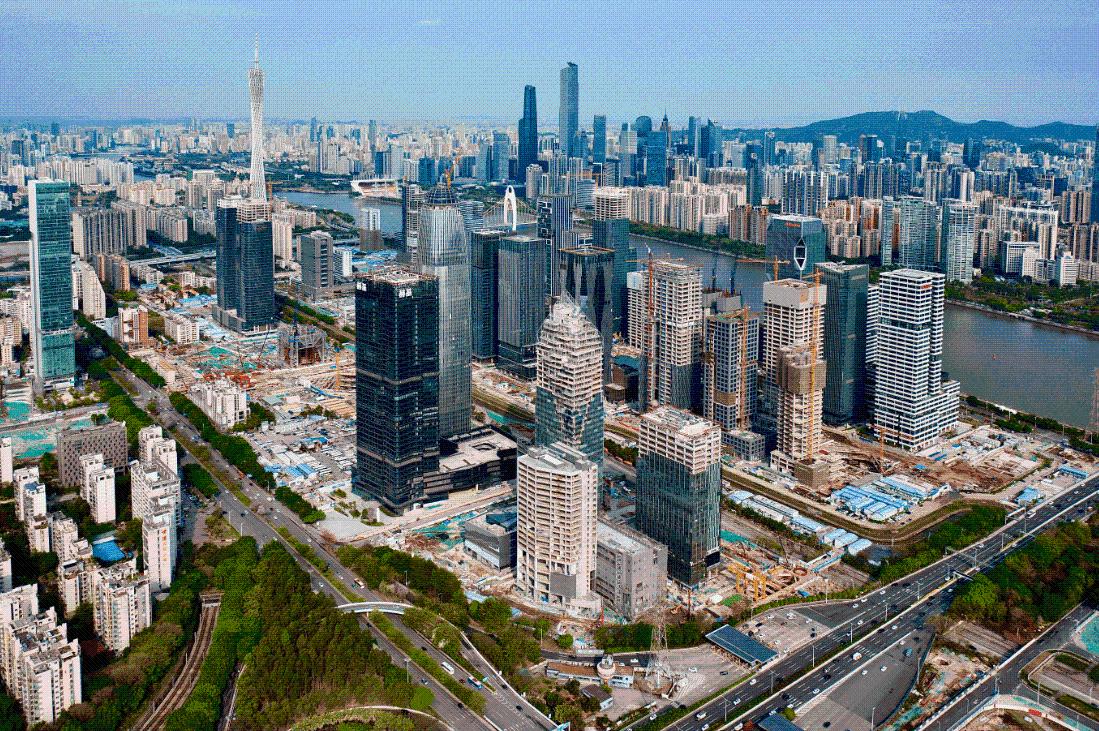 琶洲西区摩天大楼间将建CBD公园|地块|公园|琶洲|西区|地下空间|景观|交通|规划|摩天大楼|发酵罐_新浪新闻