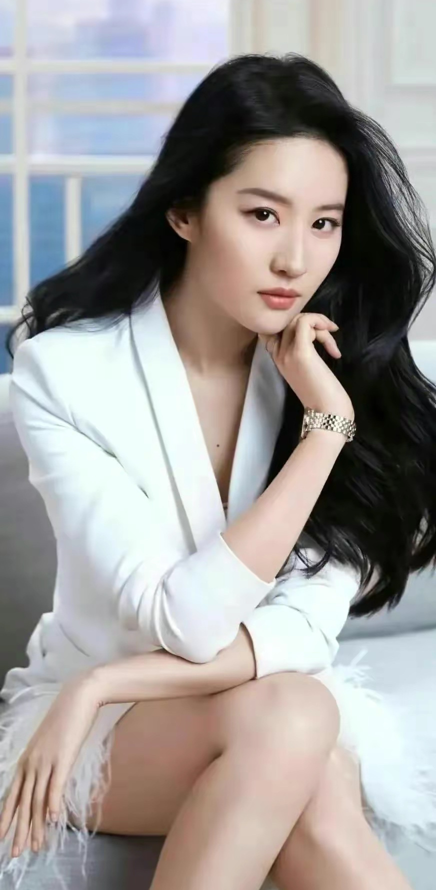 刘亦菲惊艳到了我身材高挑婀娜多姿温文尔雅气质出众