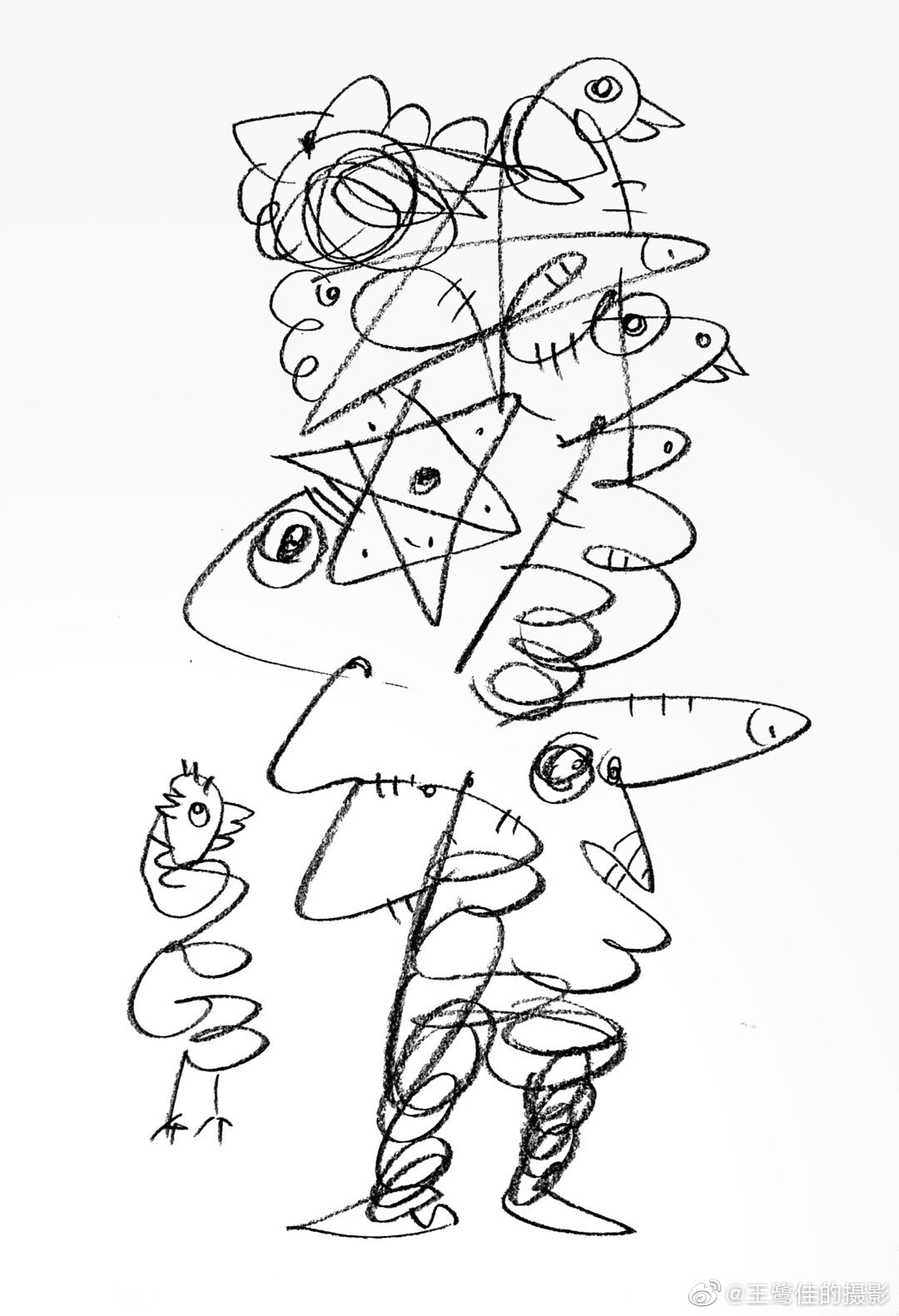 王鹭佳:印象,意象,心象,抽象,画象__财经头条