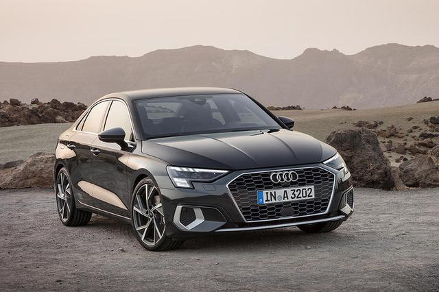 奥迪A3三厢版官图发布 搭配RS蜂窝式前格栅