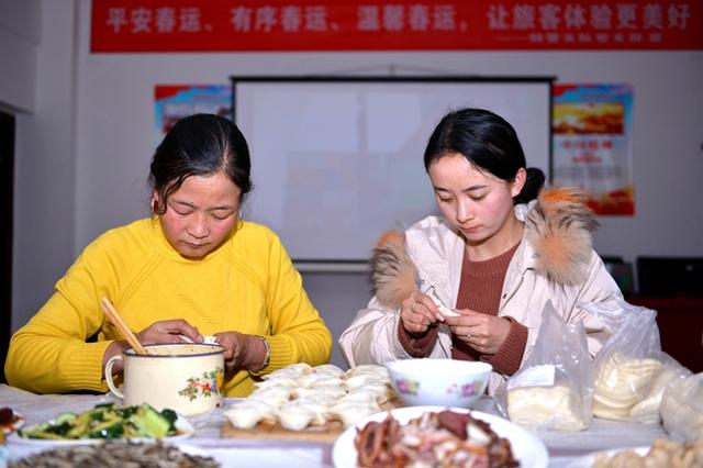 春节你在岗，“妈妈牌”饺子安排上