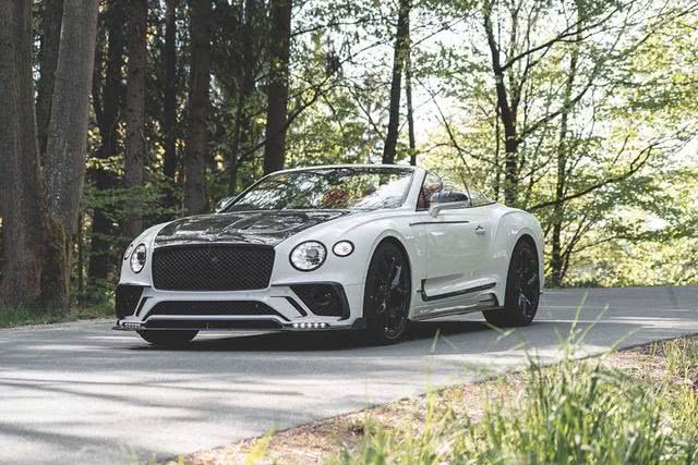 你喜欢黑色还是白色-mansory迈莎锐新宾利欧陆gt敞篷车w12