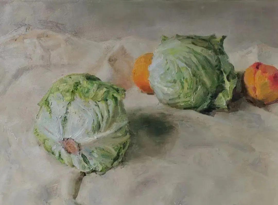 广东画院画家颜苏平静物写生油画作品欣赏
