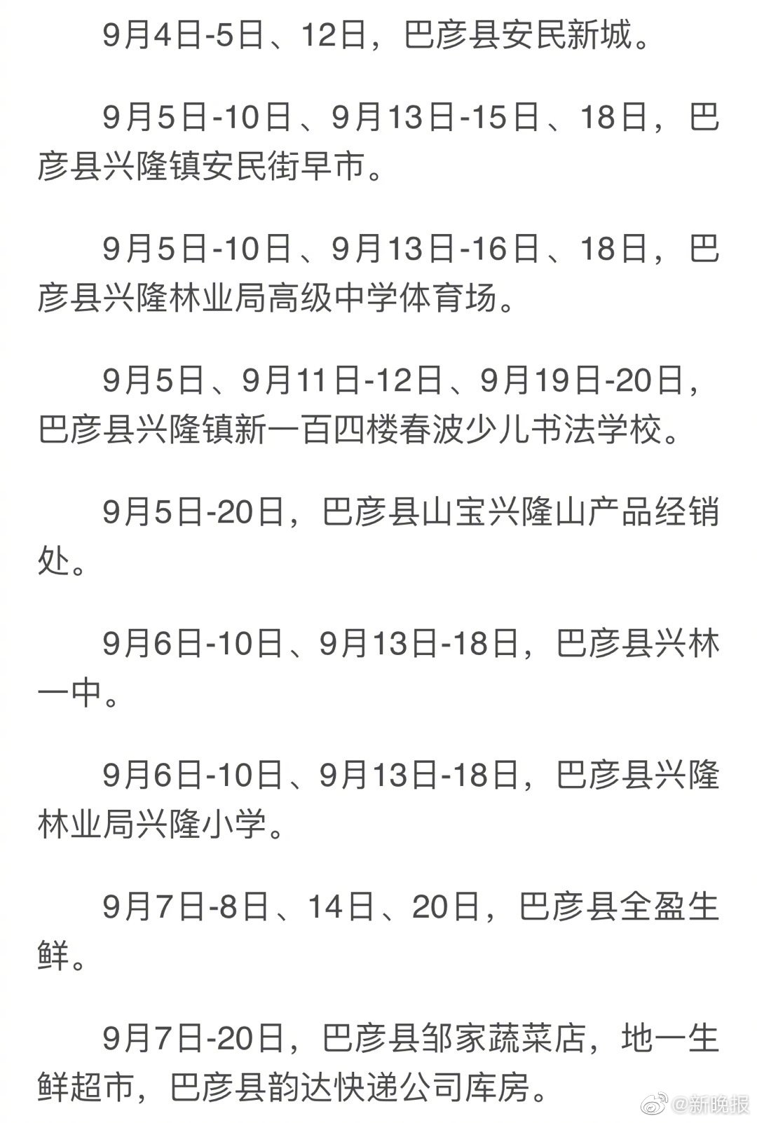 9月23日0 24时新增病例活动轨迹