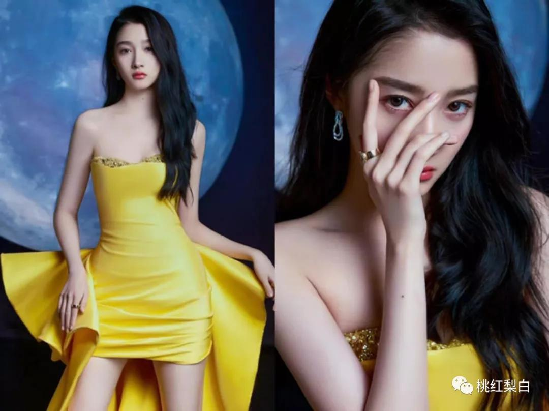 唐嫣周冬雨倪妮angelababy关晓彤谁的黄裙子赢了