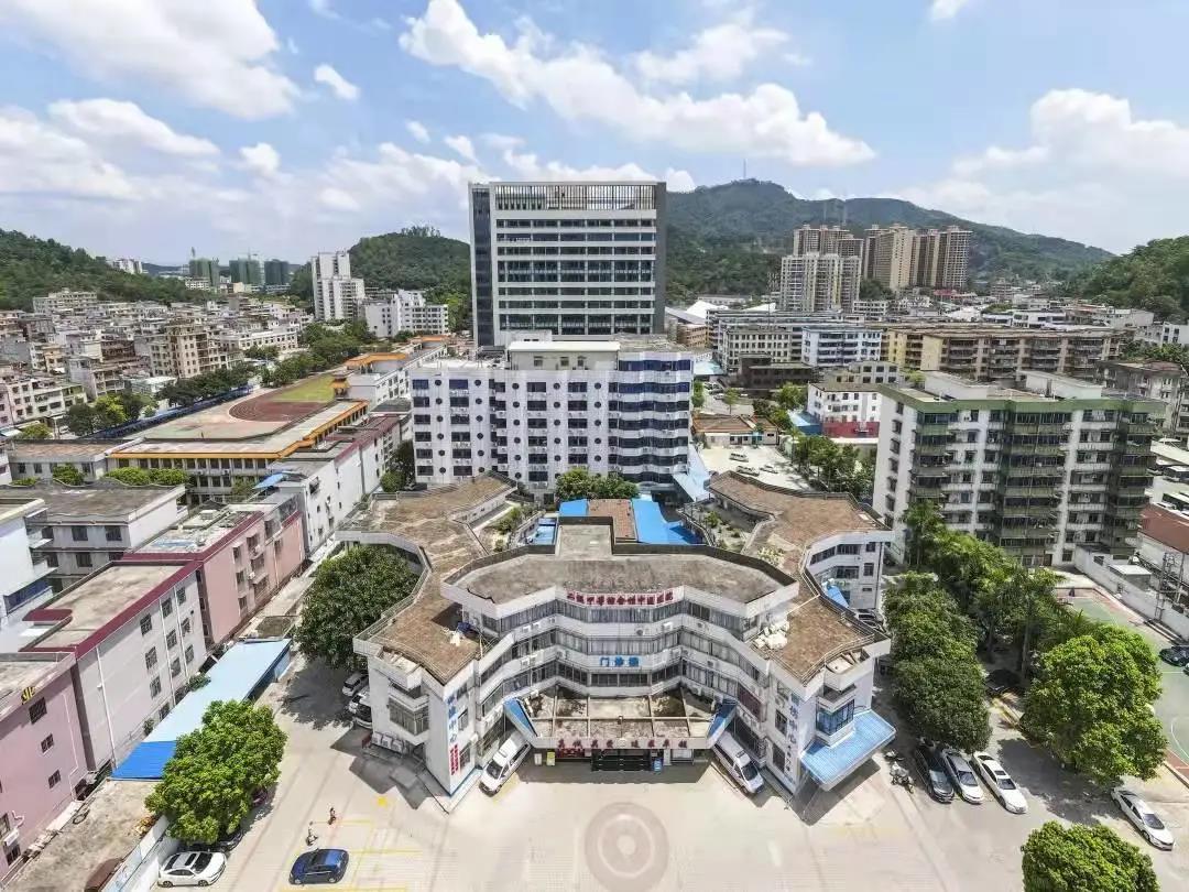 高要区中医院鸟瞰图.以稳定就业增进民生福祉就业是民生之本.