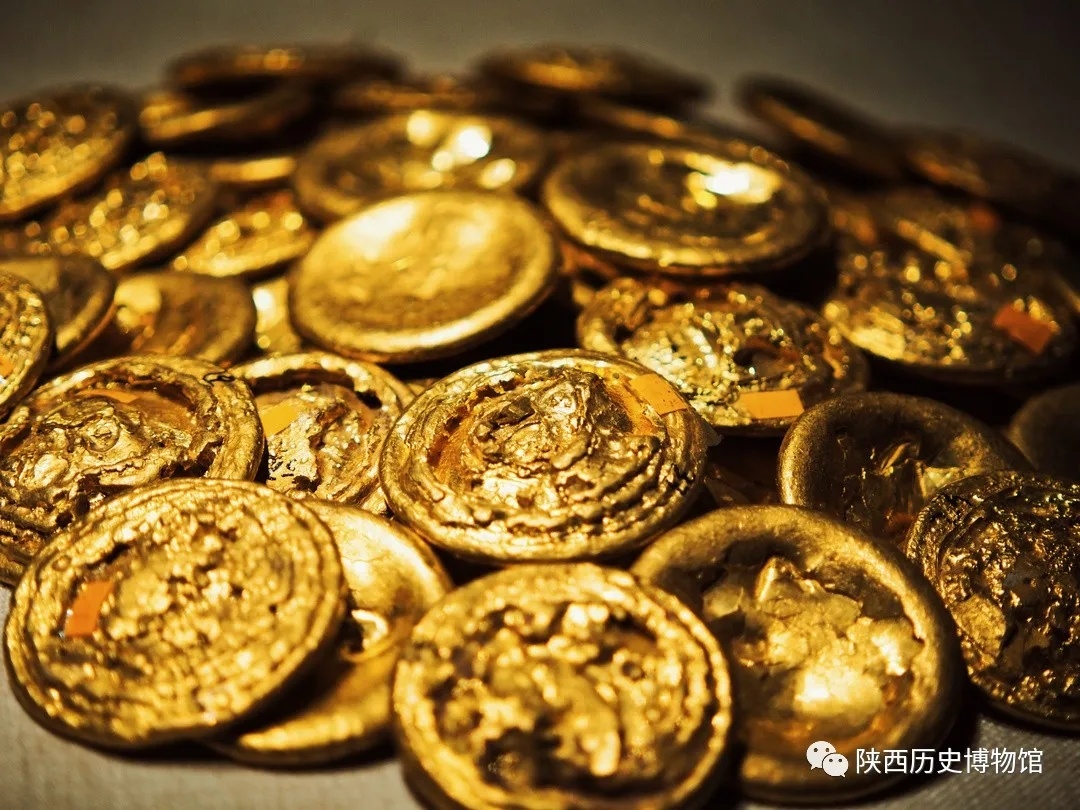 陕西历史博物馆的西汉金饼