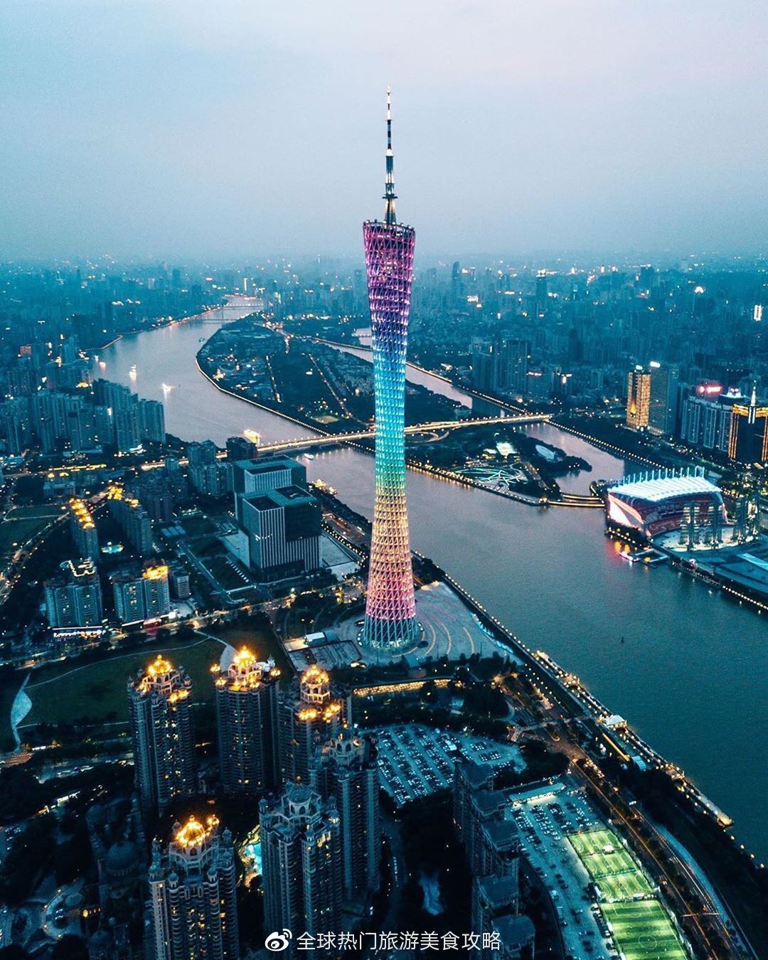 广州塔,这座令人着迷的小蛮腰_高清图集_新浪网