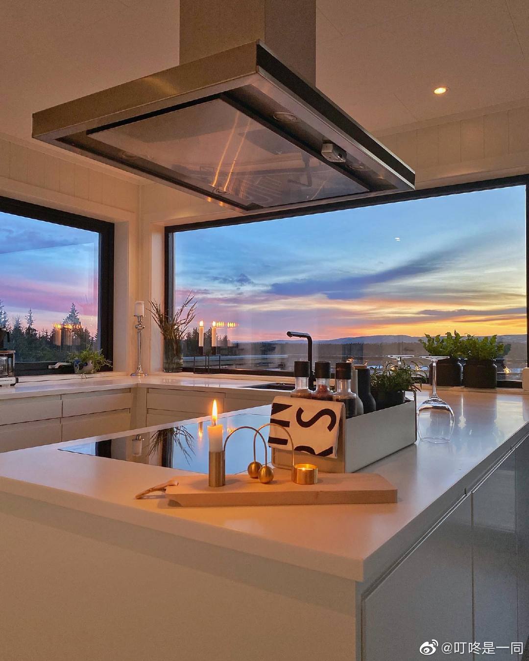 落地窗,院子,夕阳是不是满足你想象的房子